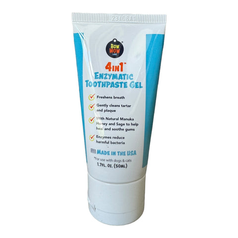 4 in 1 Enzymatic Toothpaste Gel 1.7oz.