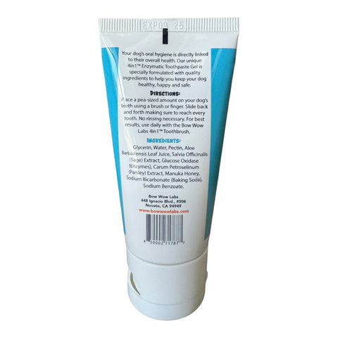 4 in 1 Enzymatic Toothpaste Gel 1.7oz.